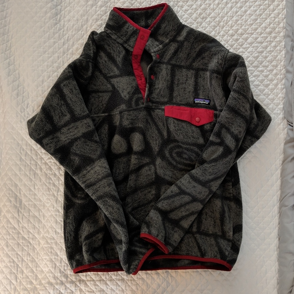 Patagonia synchilla snap t pullover